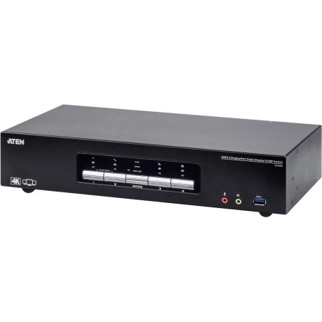 ATEN 4-Port USB 3.0 4K DisplayPort Dreifach-Display KVMP™ Switch (CS1964-AT-G)