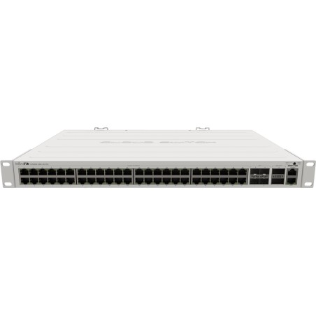 MikroTik CRS354-48G-4S+2Q+RM - Switch - L3 - 48 x 10/100/1000 + 4 x 10 Gigabit SFP+ + 2 x 40 Gigabit QSFP+ - Desktop, an Rack m
