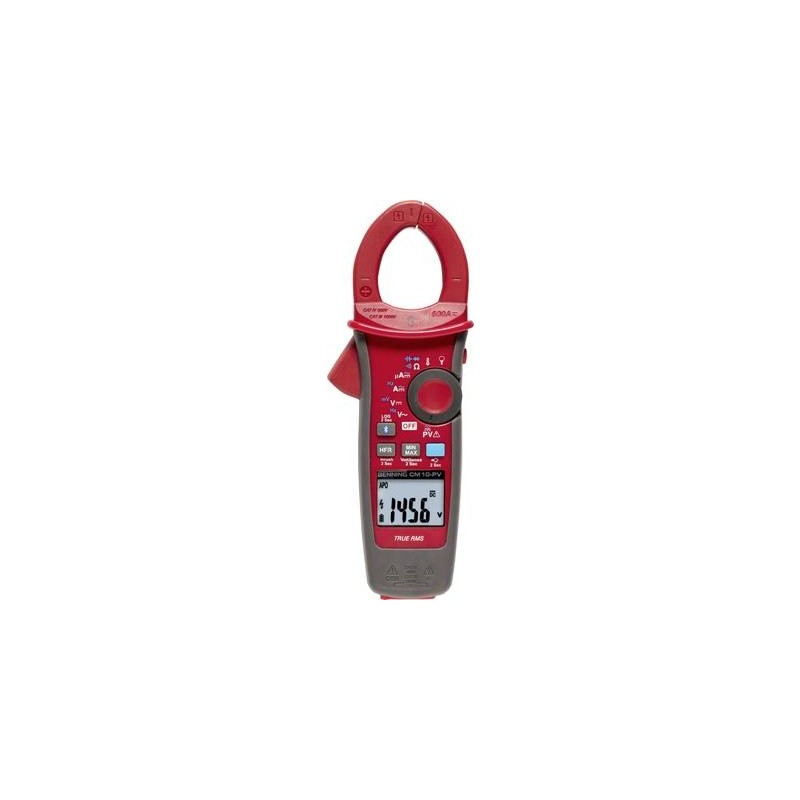 Benning CM 10-PV Stromzange digital Datenlogger CAT IV 600 V Anzeige (Counts): 6000 (044683)