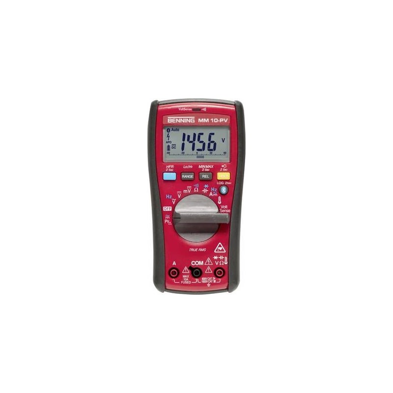 Benning MM 10-PV Hand-Multimeter digital Datenlogger CAT IV 600 V Anzeige (Counts): 6000 (044089)