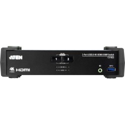 ATEN CS1822 KVMP Switch - KVM-/Audio-/USB-Switch - 2 x KVM/Audio/USB - 1 lokaler Benutzer - Desktop