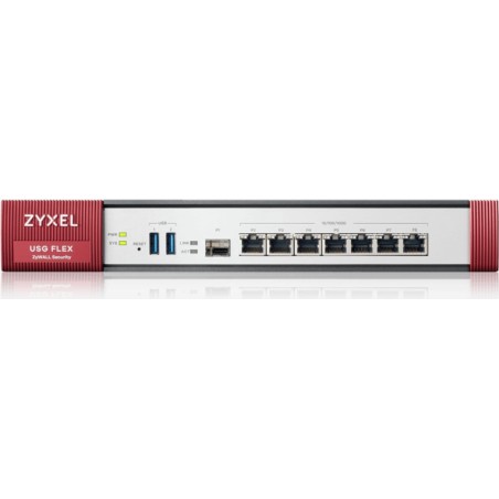 Zyxel ZyWALL USG FLEX 500 - UTM Bundle - Firewall - mit 1 Jahr AV+IDP, AS, CF - 1GbE - Rack-montierbar (USGFLEX500-EU0102F)