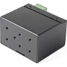 StarTech.com PoE+ Industrial Fiber to Ethernet Media Converter 30W - SFP to RJ45 - Singlemode/Multimode Fiber to Copper Gigabit