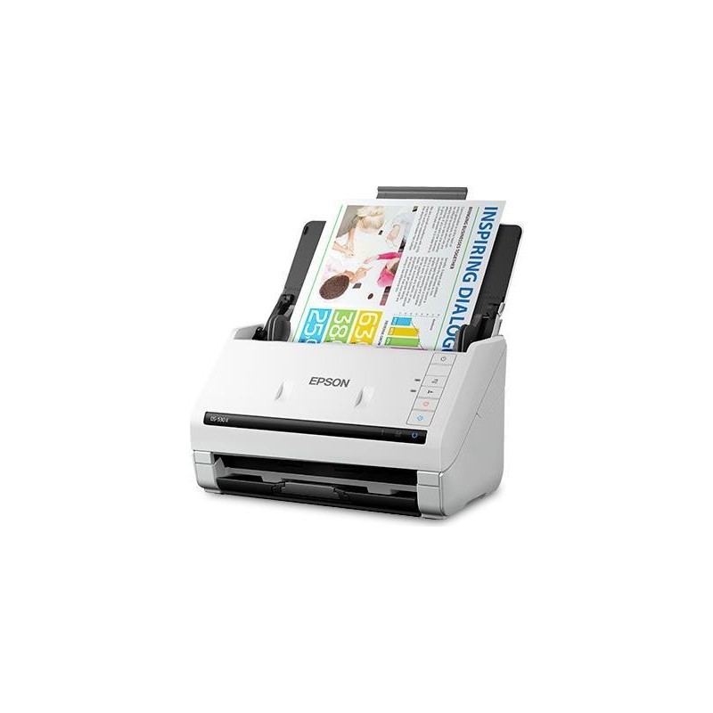 Epson WorkForce DS-530II - Dokumentenscanner - Duplex - 215.9 x 6096 mm - 600 dpi x 600 dpi - bis zu 35 Seiten/Min. (einfarbig)