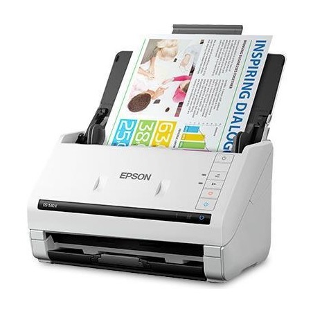 Epson WorkForce DS-530II - Dokumentenscanner - Duplex - 215.9 x 6096 mm - 600 dpi x 600 dpi - bis zu 35 Seiten/Min. (einfarbig)