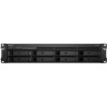 Synology RackStation RS1221RP+ - NAS-Server - 8 Schächte - Rack - einbaufähig - SATA 6Gb/s - RAID 0, 1, 5, 6, 10, JBOD, 5 Hot S