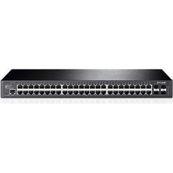TP-Link SG3400 JetStream Rackmount Gigabit Managed Switch, 48x RJ-45, 4x SFP (SG3452)