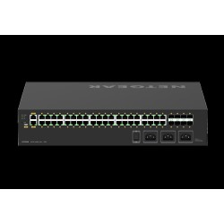 NETGEAR AV Line M4250-40G8XF-PoE++ - Switch - L3 - managed - 40 x 10/100/1000 (PoE++) + 8 x 1 Gigabit / 10 Gigabit SFP+ - Seite