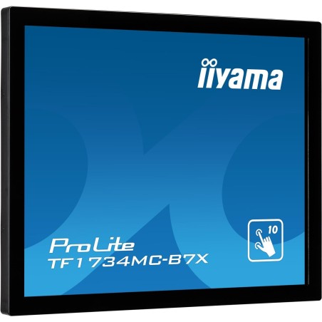 iiyama ProLite TF1734MC-B7X - LED-Monitor - 43 cm (17") - offener Rahmen - Touchscreen - 1280 x 1024 - IPS - 350 cd/m² - 1000:1