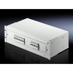 Rittal Energy-Box - Kabelanschlusskasten - RAL 7035 - 3U - 48,3 cm (19") (7480.300)