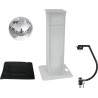 EUROLITE Set Spiegelkugel 30cm mit Stage Stand variabel + Cover schwarz (20000714)