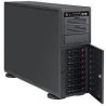 Super Micro Supermicro SC743 AC-1K26B-SQ - Tower - 4U - Erweitertes ATX - SAS - Hot-Swap 1200 Watt - Schwarz - USB (CSE-743AC-1