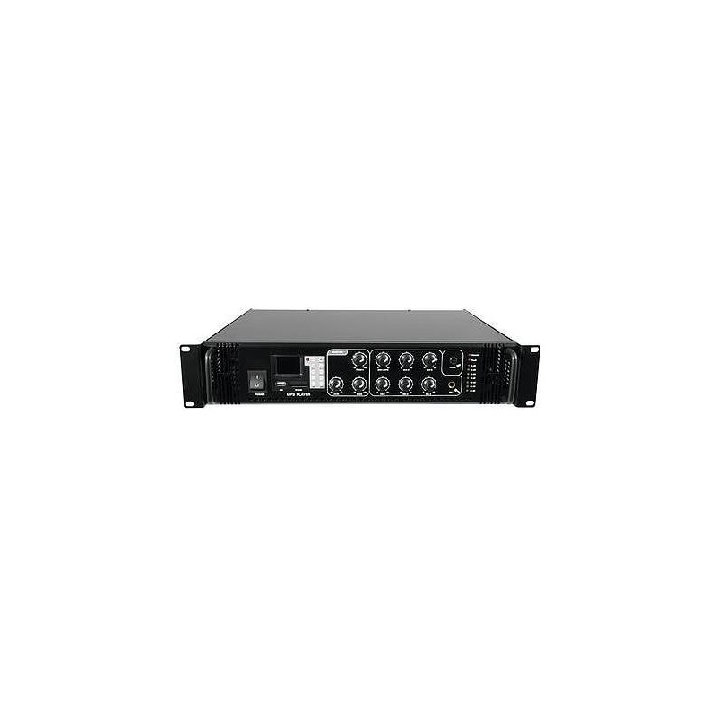 Omnitronic MP-60P - Mischverstärker - mit Stromversorgung - 6-Kanal - 60 Watt - Rack - einbaufähig