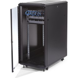 StarTech.com 32HE 48,30cm (19")  Serverschrank mit Glastür (BxTxH) 600 x 1000 x 1552mm - Verschließbarer Netzwerkschrank mit Ro
