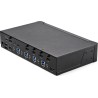 StarTech.com 4 Port HDMI KVM Switch - Einzelmonitor 4K 60Hz Ultra HD HDR - HDMI 2.0 KVM Switch mit 2 Port USB 3.0 Hub (5 Gbit/s