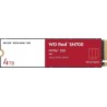 WD Red SN700 WDS400T1R0C - SSD - 4TB - intern - M.2 2280 - PCIe 3.0 x4 (NVMe) (WDS400T1R0C)