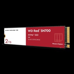 WD Red SN700 WDS200T1R0C - SSD - 2TB - intern - M.2 2280 - PCIe 3.0 x4 (NVMe) (WDS200T1R0C)