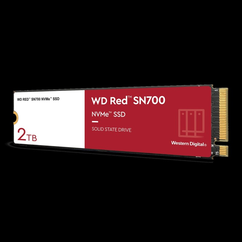 WD Red SN700 WDS200T1R0C - SSD - 2TB - intern - M.2 2280 - PCIe 3.0 x4 (NVMe) (WDS200T1R0C)