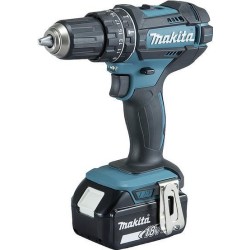Makita DHP482RFX9 - Schlagbohrmaschine/Schraubendrehereinsatz - schnurlos - Bohrfutterschlüssel 13 mm - 62 N·m - 2 Akkus, Ladeg