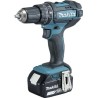 Makita DHP482RFX9 - Schlagbohrmaschine/Schraubendrehereinsatz - schnurlos - Bohrfutterschlüssel 13 mm - 62 N·m - 2 Akkus, Ladeg