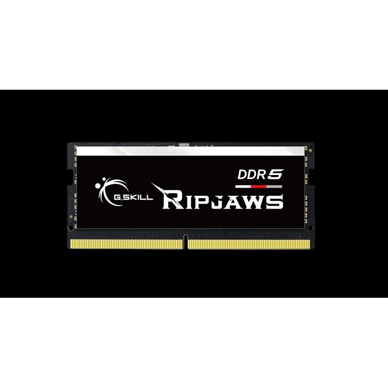 G.Skill Ripjaws - DDR5 - Modul - 16 GB - SO DIMM 260-PIN - 4800 MHz / PC5-38400 - CL34 - 1.1 V