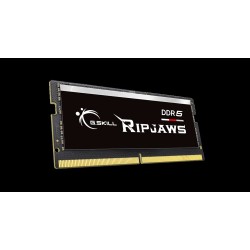 G.Skill Ripjaws - DDR5 - Kit - 32GB: 2 x 16GB - SO DIMM 262-PIN - 4800 MHz / PC5-38400 - CL34 - 1,1 V (F5-4800S3434A16GX2-RS)