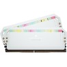 CORSAIR Dominator Platinum RGB - DDR5 - Kit - 32GB: 2 x 16GB - DIMM 288-PIN - 5200 MHz / PC5-41600 - CL40 weiß (CMT32GX5M2B5200