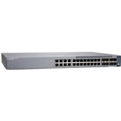 Juniper EX4100-F 24-Port 10/100/1000BaseT PoE+, 4x 10G SFP+ Uplink ports, 4x 10G SFP+ Stacking ports (optics sold separately) w