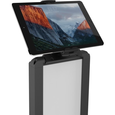 Compulocks Cling BrandMe Universal Tablet Floor Stand Black - Aufstellung - für Tablett - verriegelbar - Stahl - Schwarz - Bild