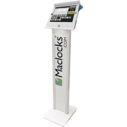 Compulocks Cling BrandMe Universal Tablet Floor Stand White - Aufstellung - für Tablett - verriegelbar - Stahl - weiß - Bildsch