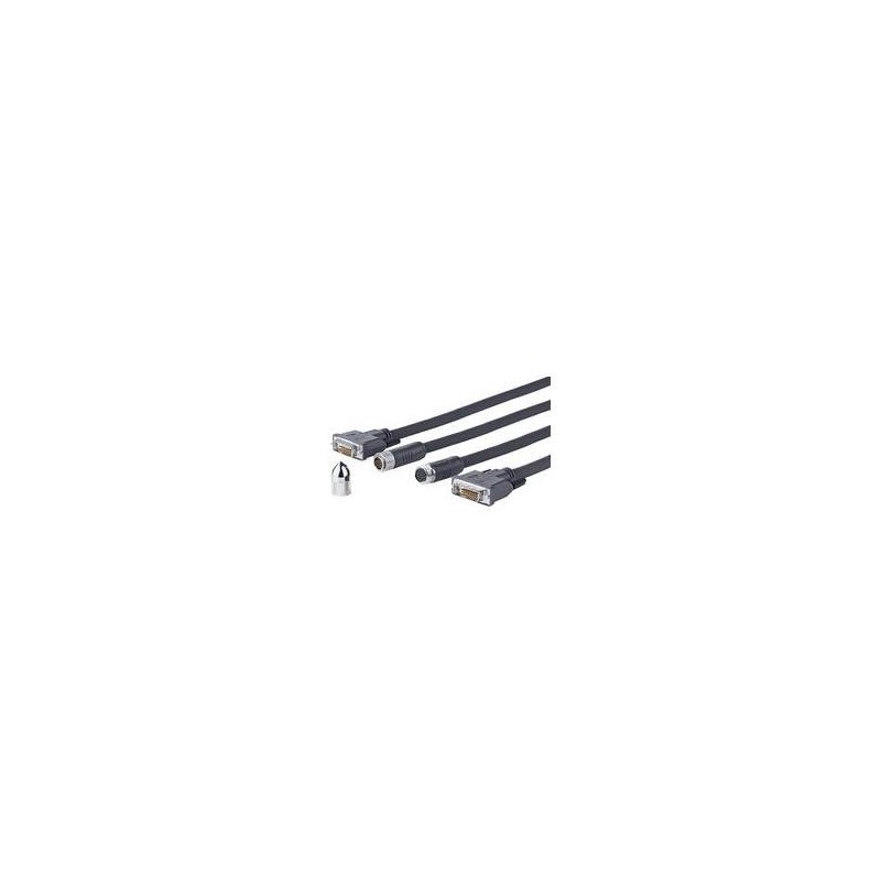 VivoLink Pro Cross Wall - DVI-Kabel - DVI-D (M) zu DVI-D (M) - 20,0m - Daumenschrauben (PRODVICW20)