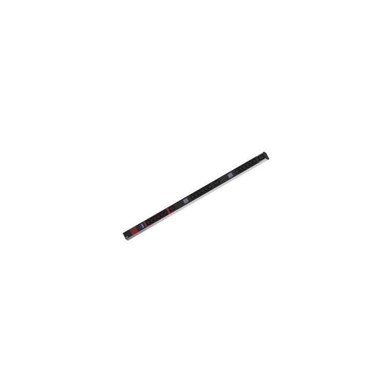 Bachmann BlueNet BN0500 - Stromverteilungseinheit - Wechselstrom 400 V - Ausgangsanschlüsse: 21 (18 x IEC 60320 C13, 3 x IEC 60