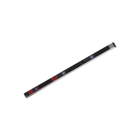 Bachmann BlueNet BN0500 - Stromverteilungseinheit (Rack - einbaufähig) - Wechselstrom 400 V - Ausgangsanschlüsse: 21 (18 x IEC