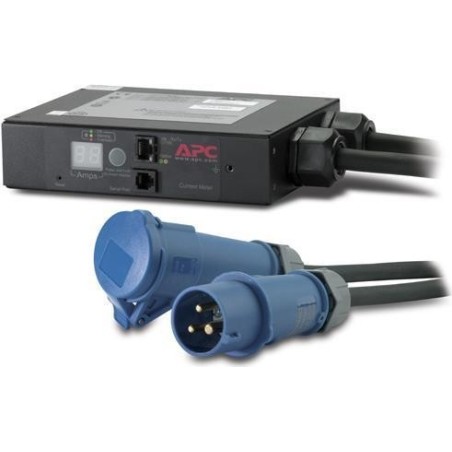APC In-Line Current Meter AP7152B - Stromüberwachungsgerät - Wechselstrom 230 V - Ethernet 10/100, RS-232 - Ausgangsanschlüsse:
