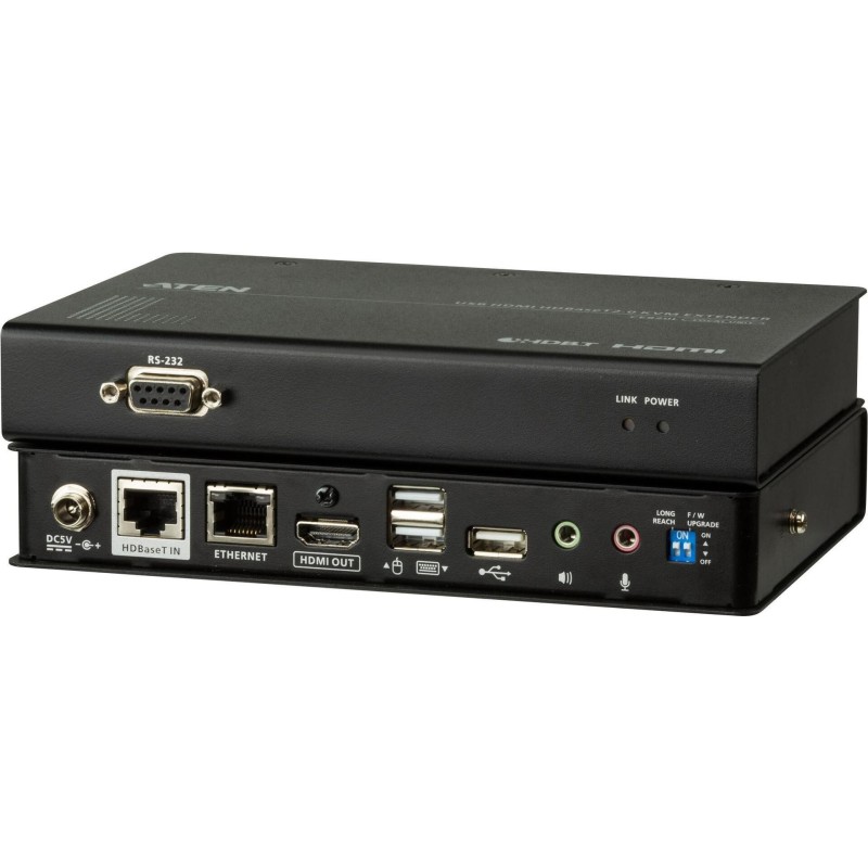 ATEN CE820L-ATA-G - Kabelgebunden - 100 m - 4096 x 2160 Pixel - 30 Hz - 4096 x 2160 3840 x 2160 - Schwarz (CE820L-ATA-G)
