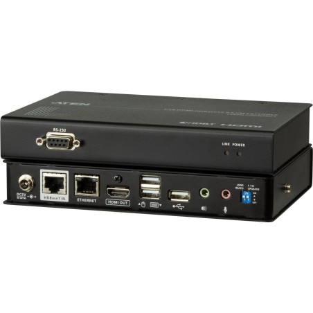 ATEN CE820L-ATA-G - Kabelgebunden - 100 m - 4096 x 2160 Pixel - 30 Hz - 4096 x 2160 3840 x 2160 - Schwarz (CE820L-ATA-G)