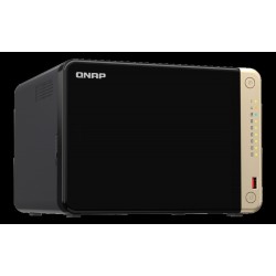 QNAP TS-664 - NAS-Server - 6 Schächte - SATA 6Gb/s - RAID 5, 10 - RAM 8GB - iSCSI Support (TS-664-8G)