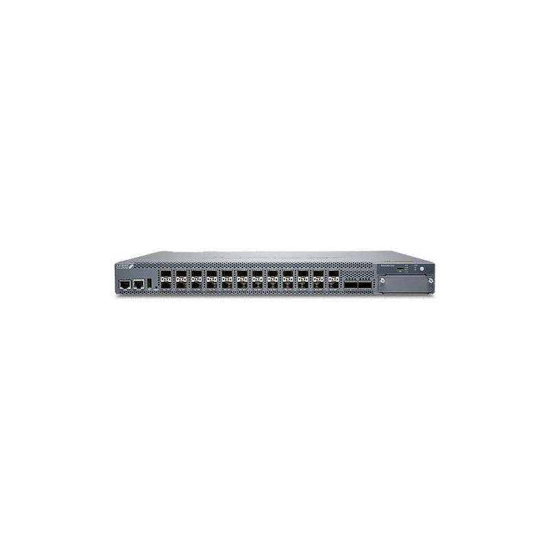 Juniper 24x10GbaseX switch with 2x100G uplink ports. MACsec AES256. Airflow out of PSU. Optional module-4x10G or 4x25G (EX4400-