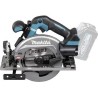MAKITA HS012GZ - Akku-Handkreissäge (40V XGT | bürstenloser Motor | Sägeblatt 165 mm | LED-Licht | ohne Akku & Ladegerät) (HS01