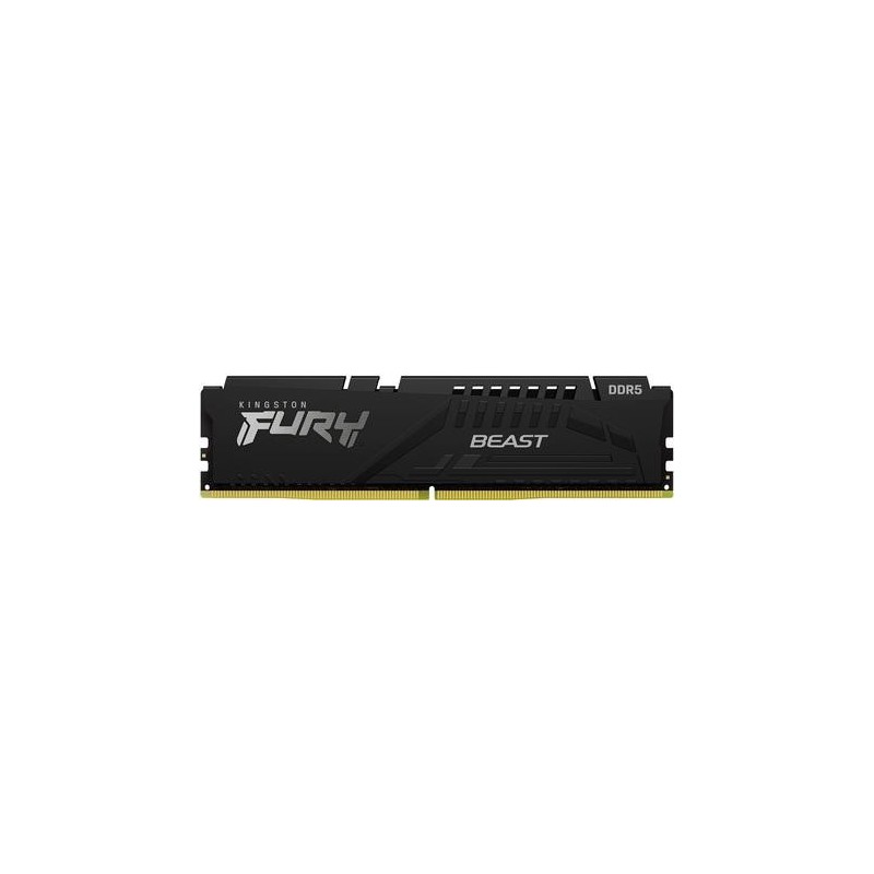 Kingston FURY Beast - DDR5 - Kit - 128 GB: 4 x 32 GB - DIMM 288-PIN - 2600 MHz / PC5-41600 - CL40 - 1.25 V - ungepuffert - on-d