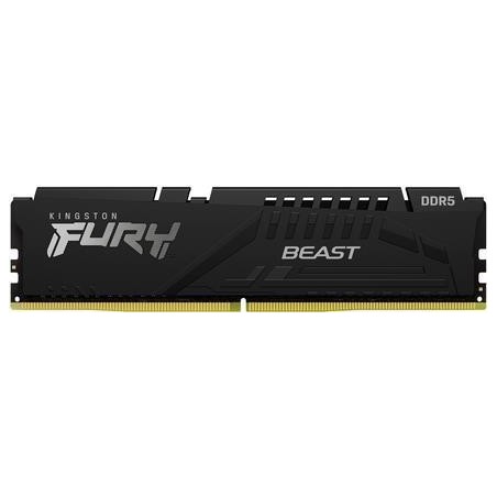 KINGSTON FURY Beast 128GB 5600MT/s DDR5 CL40 DIMM Kit of 4 Black XMP (KF556C40BBK4-128)