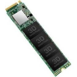 Transcend 115S - SSD - 500GB - intern - M.2 2280 (doppelseitig) - PCIe 3.0 x4 (NVMe) (TS500GMTE115S)