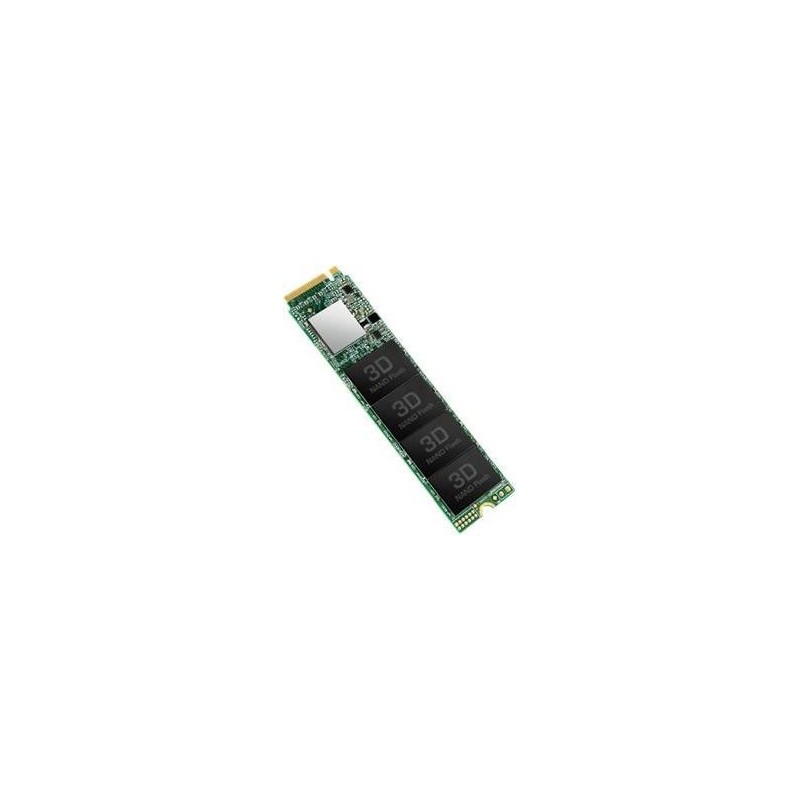 Transcend 115S - SSD - 500GB - intern - M.2 2280 (doppelseitig) - PCIe 3.0 x4 (NVMe) (TS500GMTE115S)