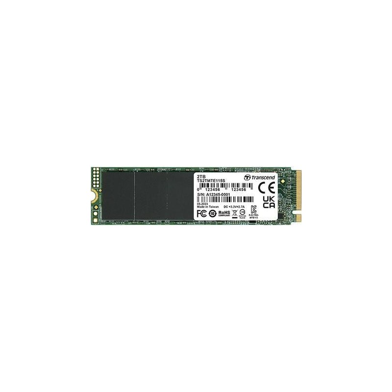 SSD 1TB Transcend M.2 MTE115S (M.2 2280) PCIe Gen3 x4 NVMe (TS1TMTE115S)