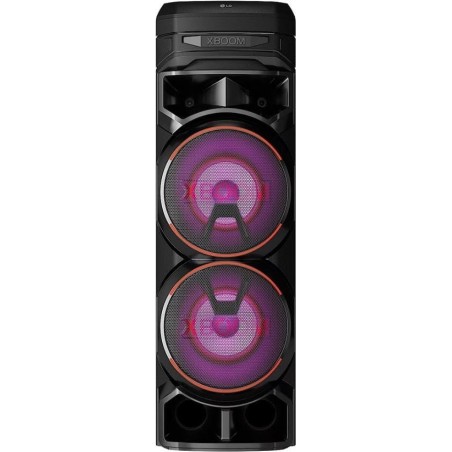 LG XBOOM RNC9 - Party-Soundsystem - kabellos - Bluetooth - App-gesteuert - zweiweg (RNC9.DEUSLLK)