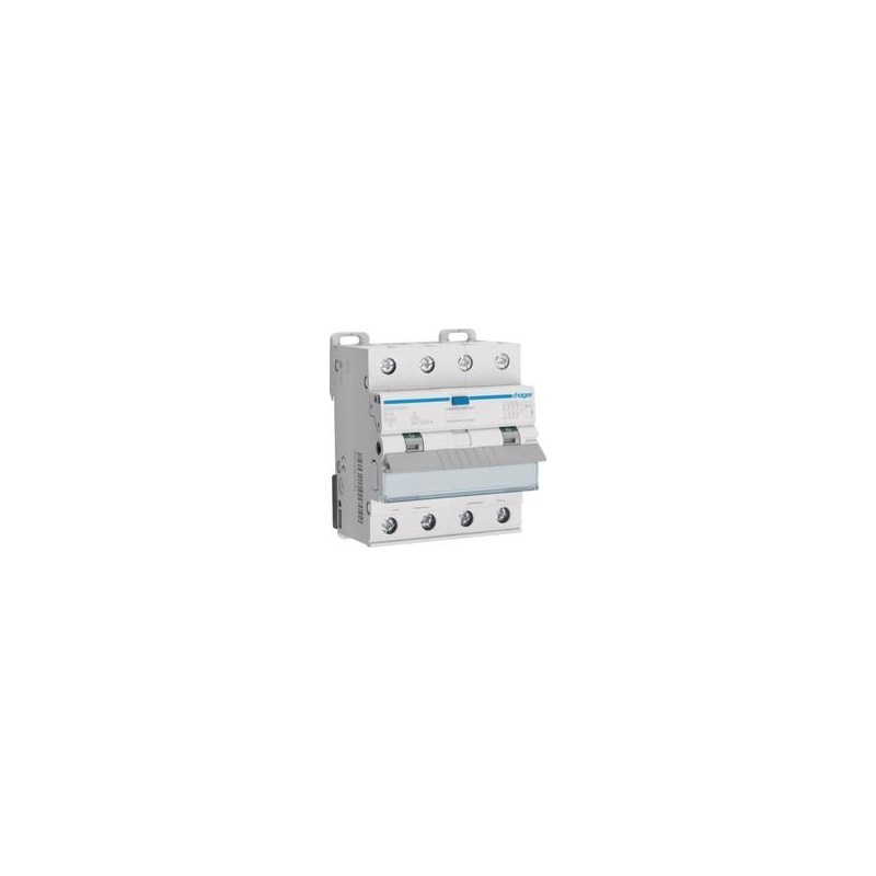 Hager Fehlerstrom-Leitungsschutzschalter 4P10kA B-40A 30mA A Typ ADX440D - Leitungsschutzschalter (ADX440D)