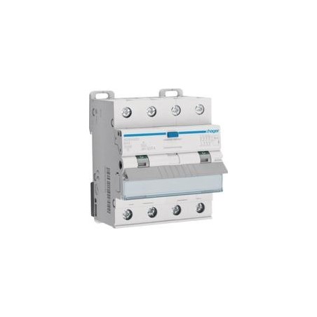 Hager Fehlerstrom-Leitungsschutzschalter 4P10kA B-40A 30mA A Typ ADX440D - Leitungsschutzschalter (ADX440D)