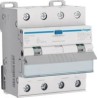 Hager Fehlerstrom-Leitungsschutzschalter 4P10kA B-40A 30mA A Typ ADX440D - Leitungsschutzschalter (ADX440D)