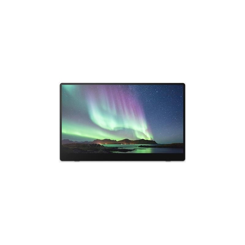 Ricoh 150BW mobiler Multi-Touch Monitor 39,60cm (15.6") - Full-HD, OLED-Display, 1ms, Akkubetrieb [Energieklasse C] (514910)