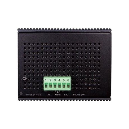 PLANET BSP-360 - Switch - verwaltet - 4 x 10/100/1000 (PoE+) + 1 x 10/100/1000 - an DIN-Schiene montierbar, wandmontierbar - Po